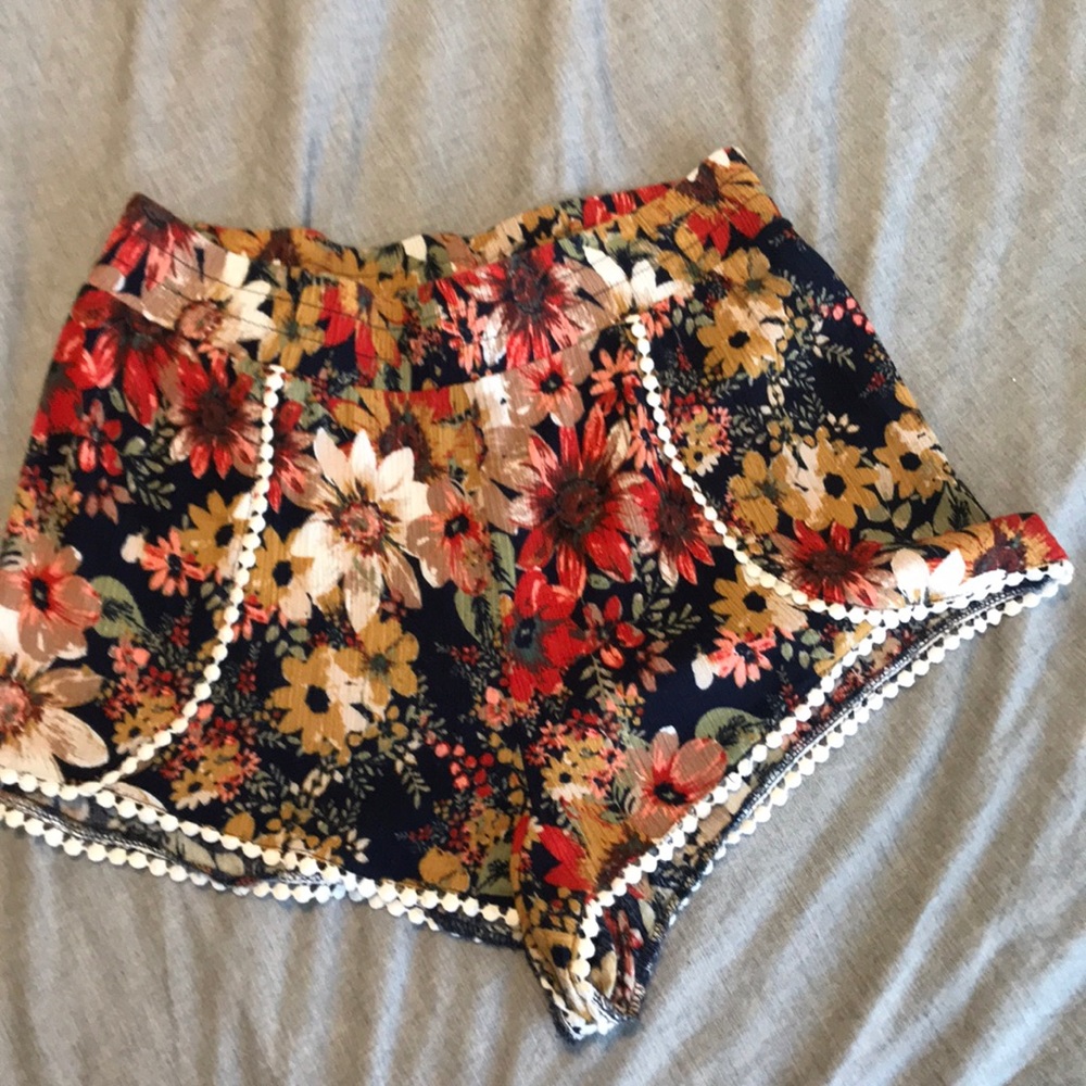 Floral shorts